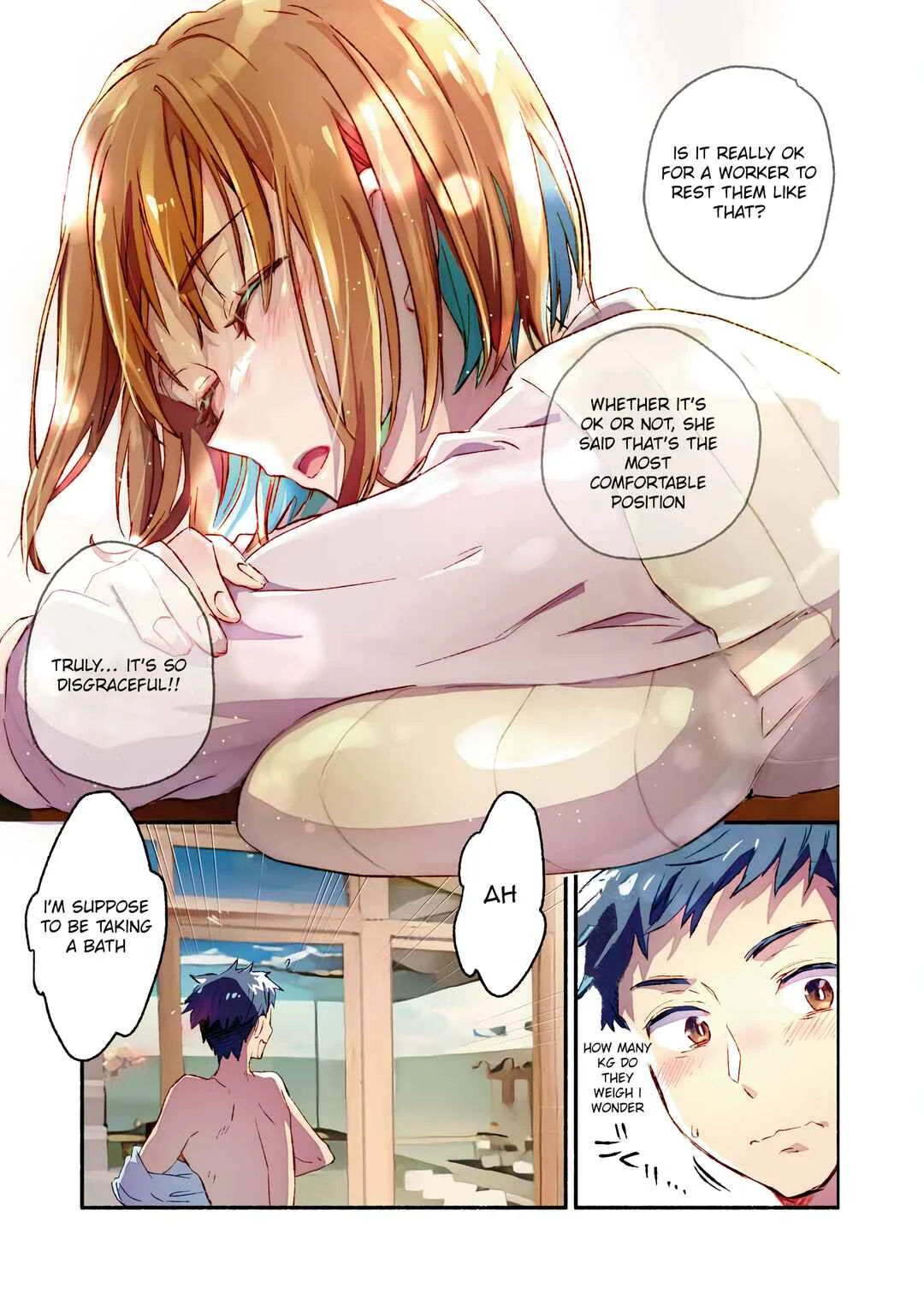 Mayuri-san no Iru Sentou Chapter 1 - Page 6