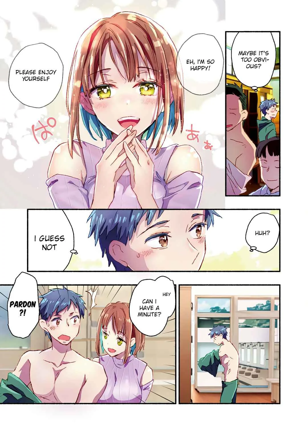 Mayuri-san no Iru Sentou Chapter 2 - Page 3