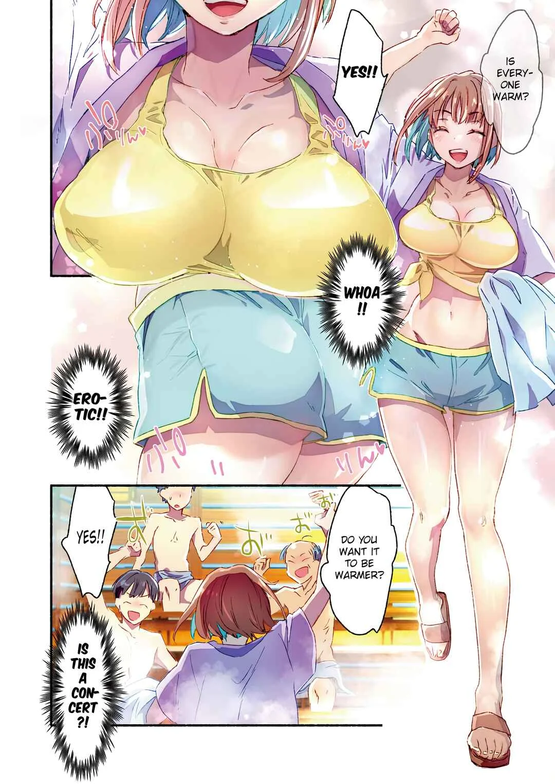 Mayuri-san no Iru Sentou Chapter 2 - Page 8