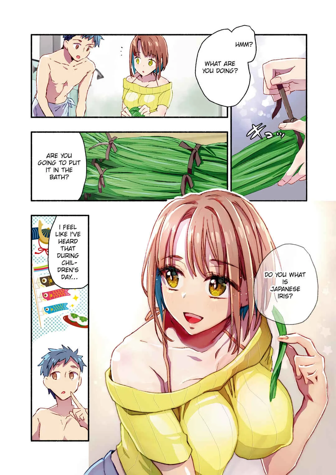 Mayuri-san no Iru Sentou Chapter 3: My name is _____ - Page 3
