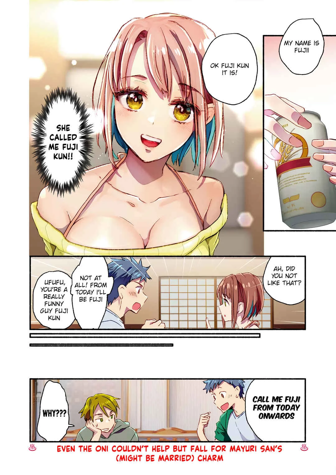 Mayuri-san no Iru Sentou Chapter 3: My name is _____ - Page 15