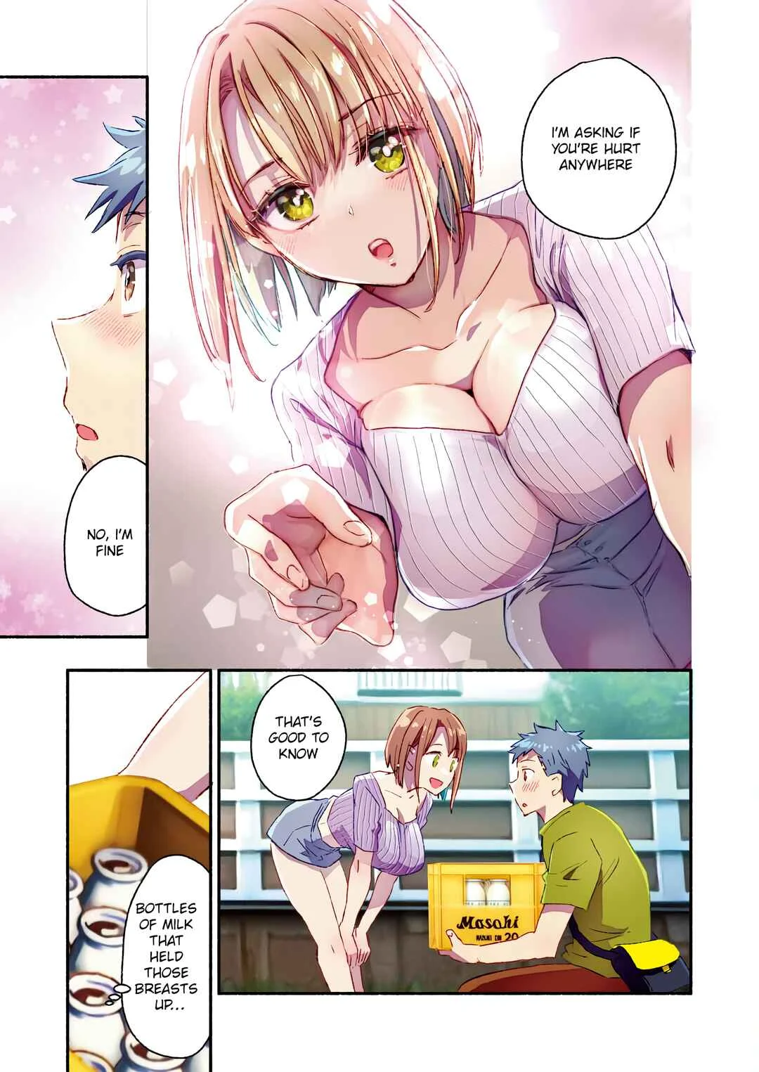 Mayuri-san no Iru Sentou Chapter 4: Milk provides Strength - Page 8