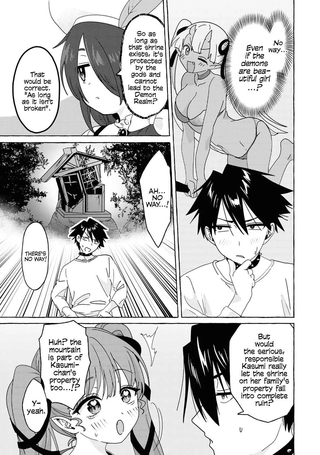 Mazoku no Pet ni Narimashite Chapter 4: Shrine Maiden's Drastic Measures - Page 27