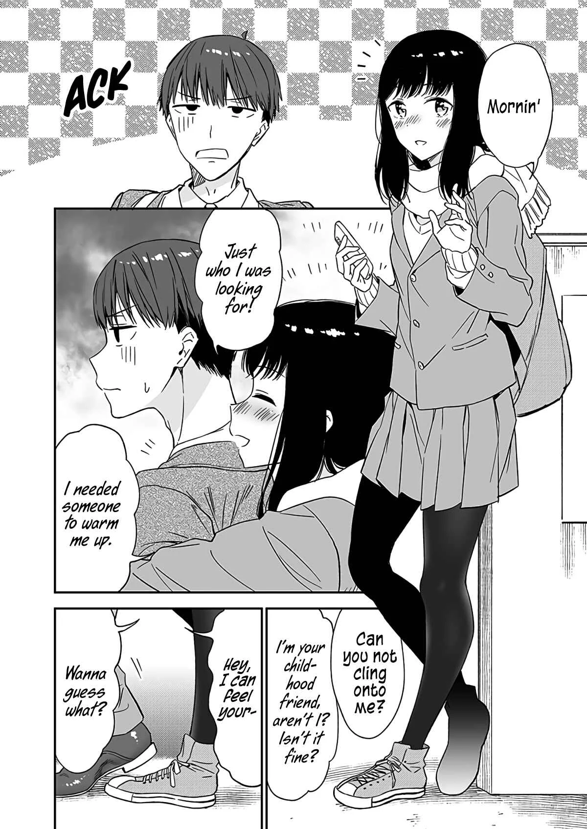 Meccha Kawaii Osananajimi ga Yatara to Betabeta Shite Kite Shindoi Chapter 1 - Page 1