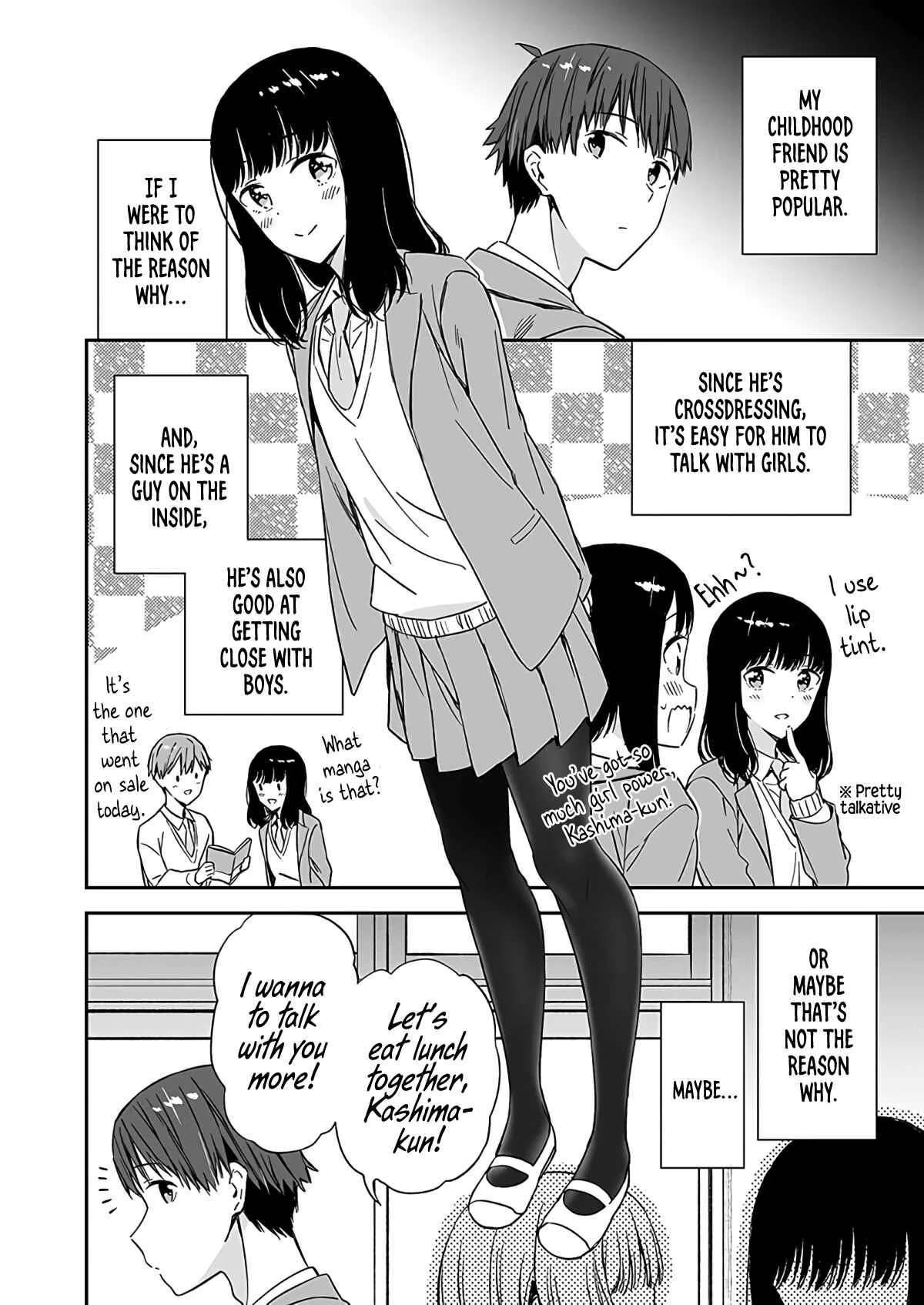 Meccha Kawaii Osananajimi ga Yatara to Betabeta Shite Kite Shindoi Chapter 3 - Page 1