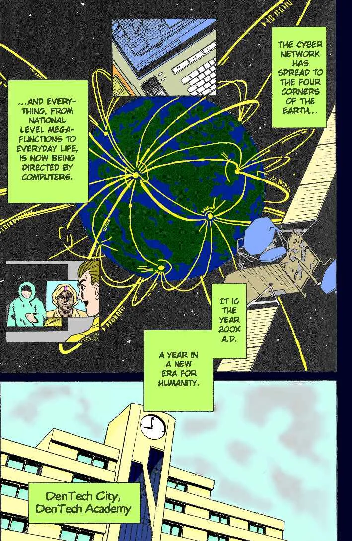 Mega Man Battle Network Chapter 1: Battle in the new century (colored) - Page 3