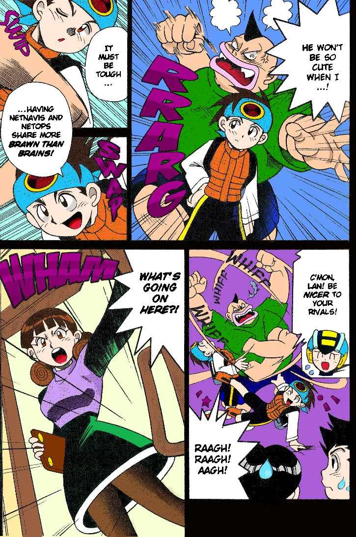 Mega Man Battle Network Chapter 1: Battle in the new century (colored) - Page 7