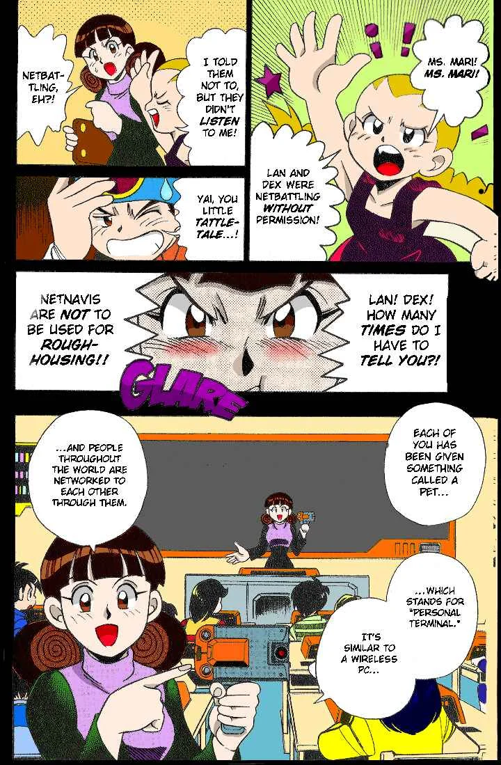 Mega Man Battle Network Chapter 1: Battle in the new century (colored) - Page 8