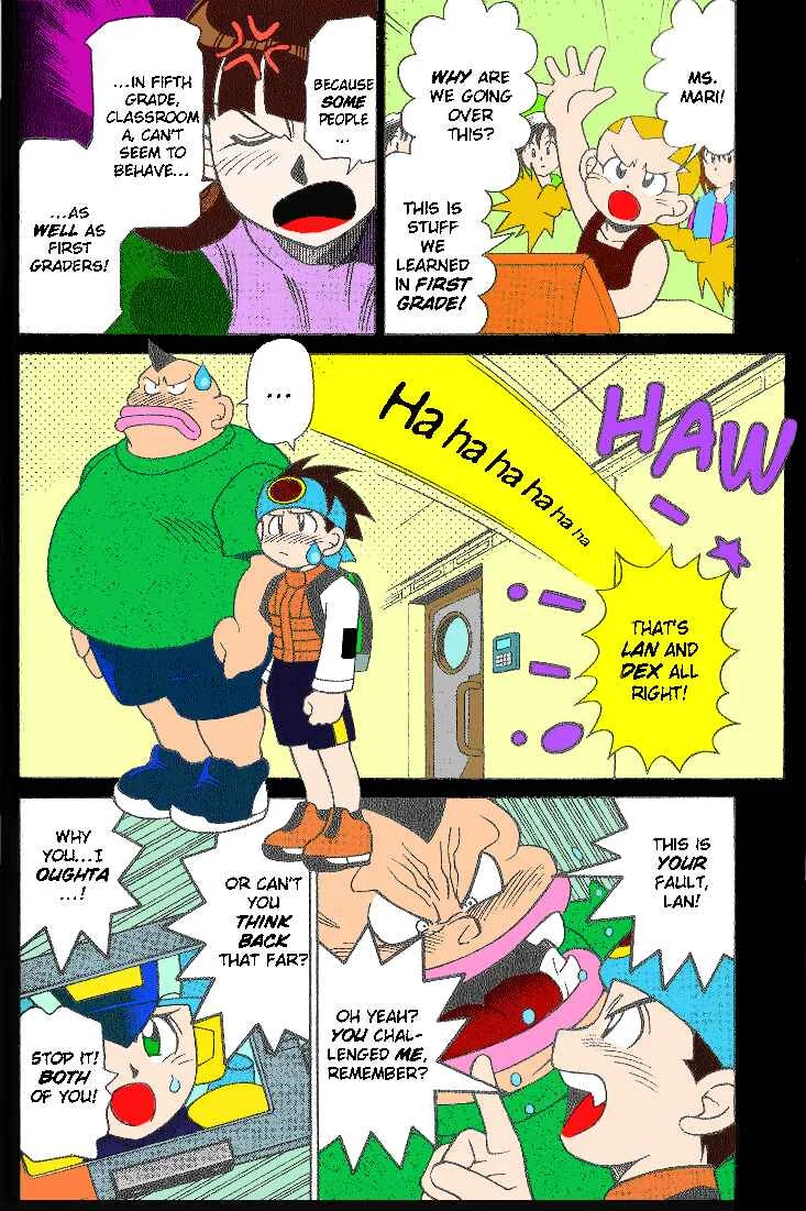 Mega Man Battle Network Chapter 1: Battle in the new century (colored) - Page 10