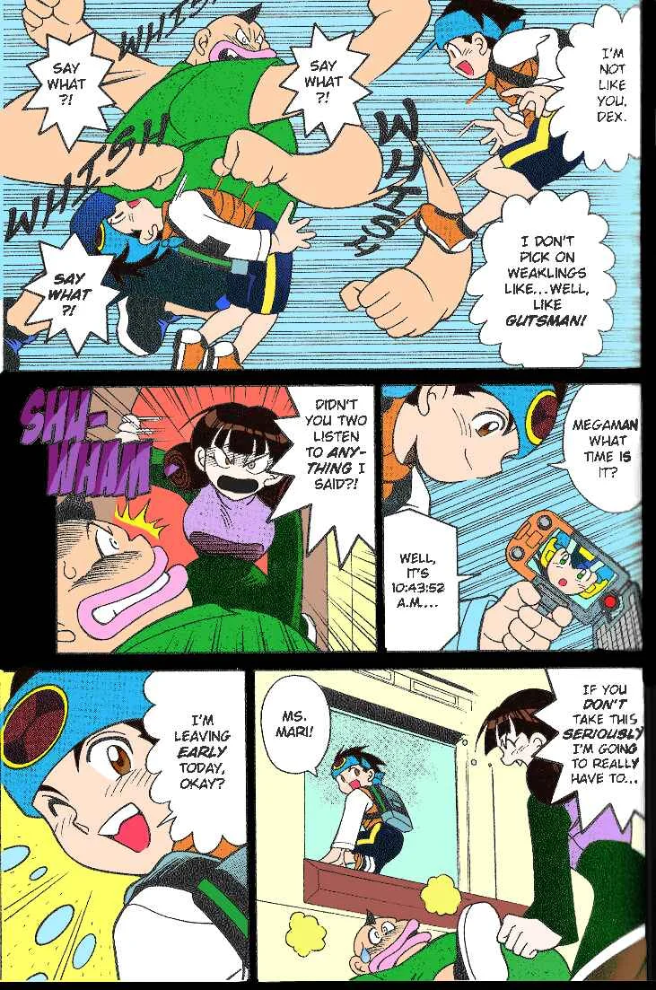 Mega Man Battle Network Chapter 1: Battle in the new century (colored) - Page 11