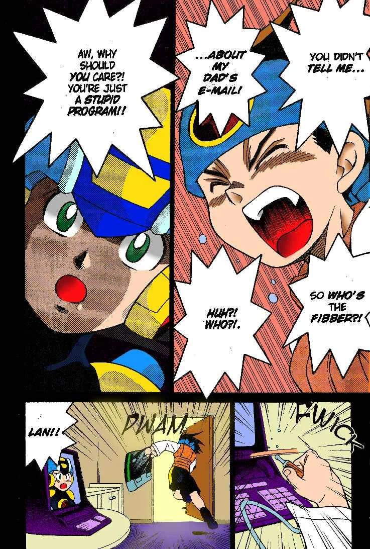 Mega Man Battle Network Chapter 1: Battle in the new century (colored) - Page 16