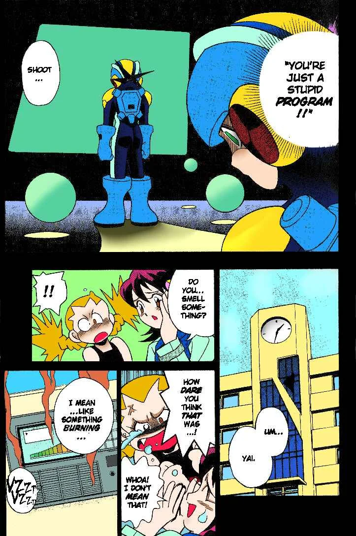 Mega Man Battle Network Chapter 1: Battle in the new century (colored) - Page 17
