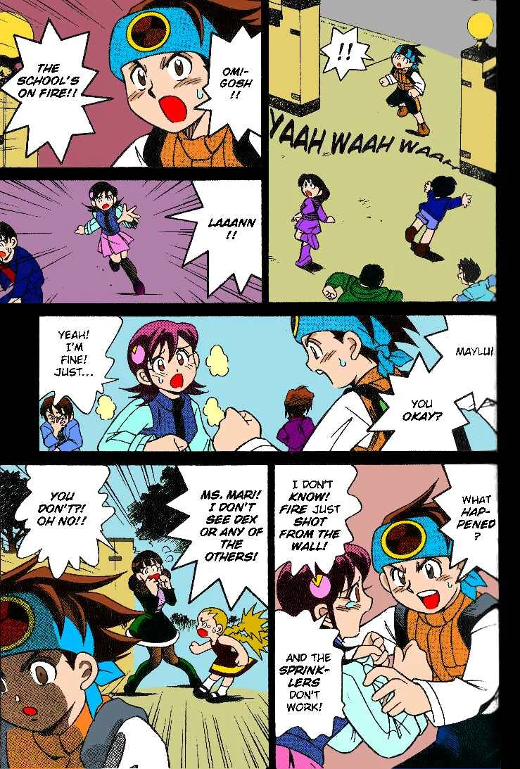 Mega Man Battle Network Chapter 1: Battle in the new century (colored) - Page 19