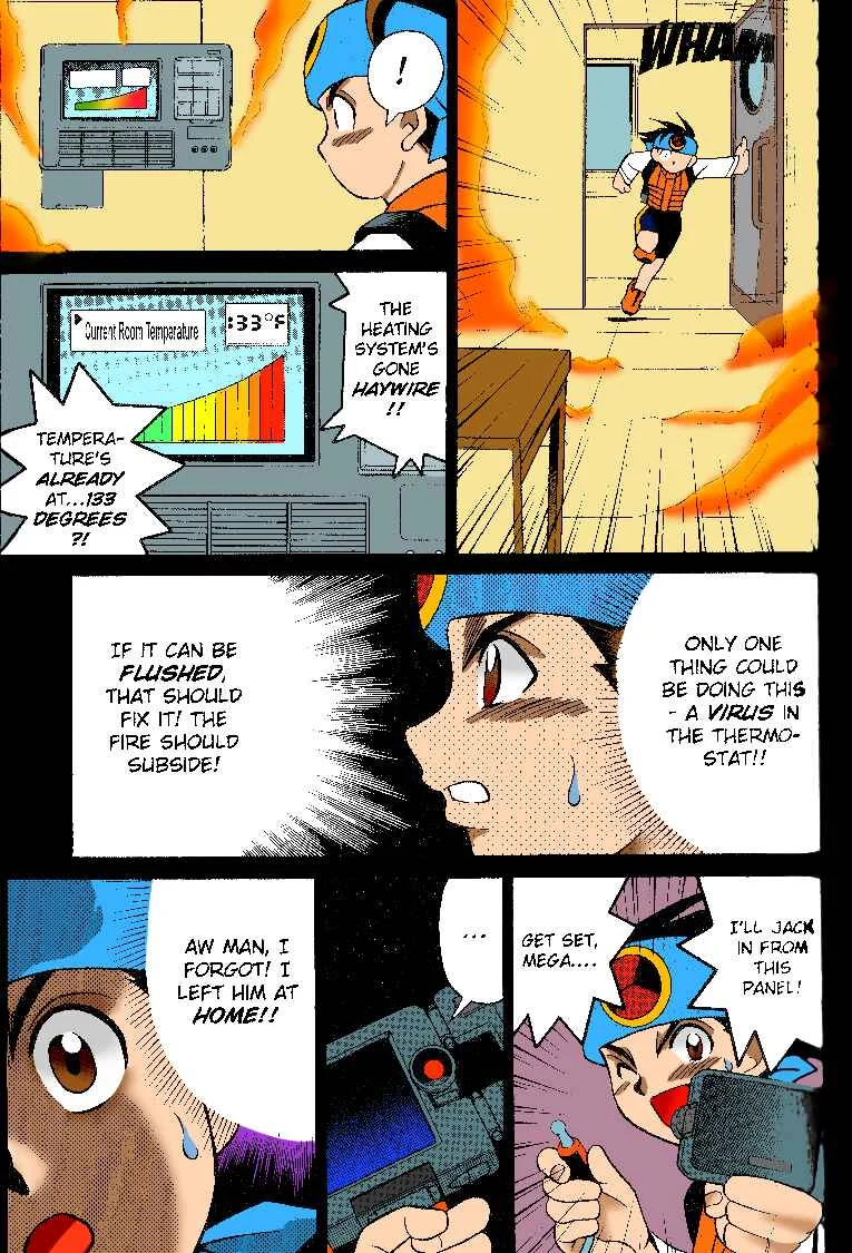 Mega Man Battle Network Chapter 1: Battle in the new century (colored) - Page 21