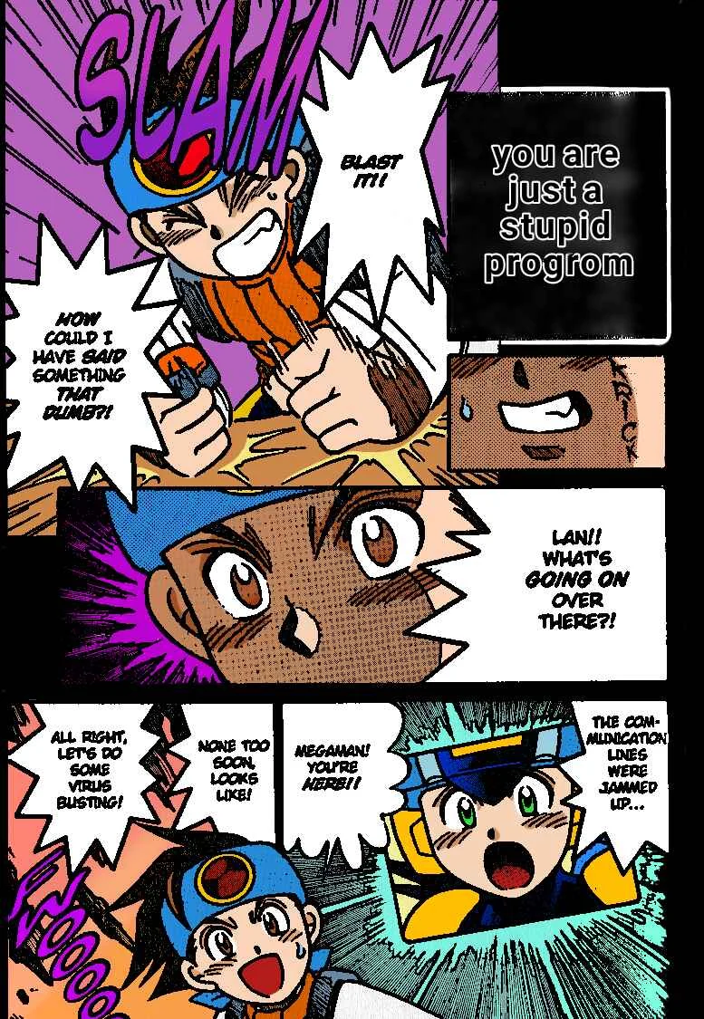 Mega Man Battle Network Chapter 1: Battle in the new century (colored) - Page 23