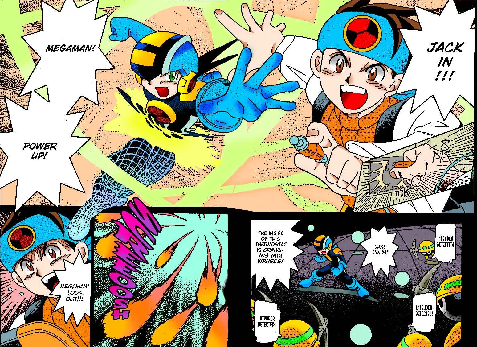 Mega Man Battle Network Chapter 1: Battle in the new century (colored) - Page 24