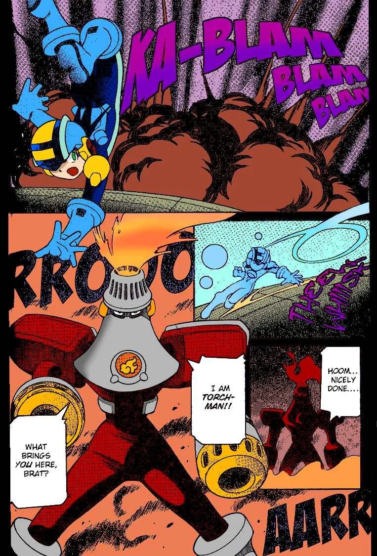 Mega Man Battle Network Chapter 1: Battle in the new century (colored) - Page 25