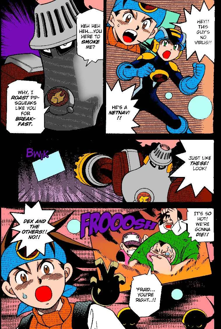 Mega Man Battle Network Chapter 1: Battle in the new century (colored) - Page 26