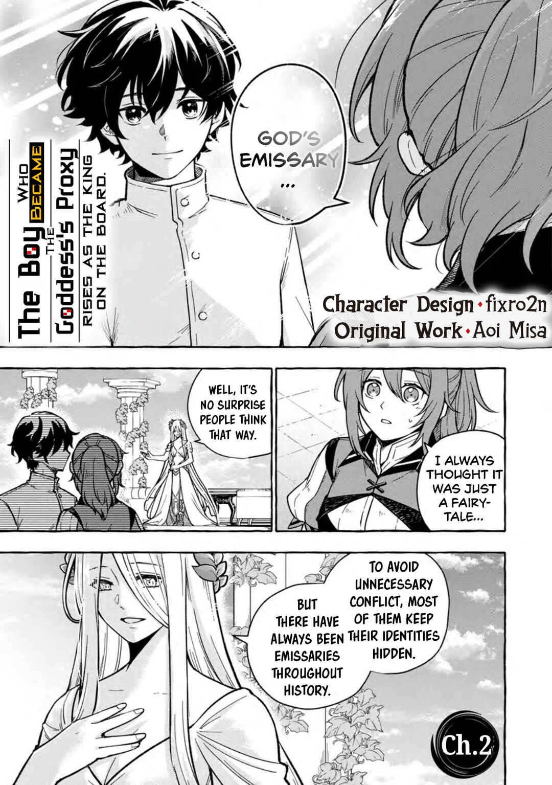 Megami no Daikousha to Natta Shounen, Banjou no Ou to Naru Chapter 2.1 - Page 1
