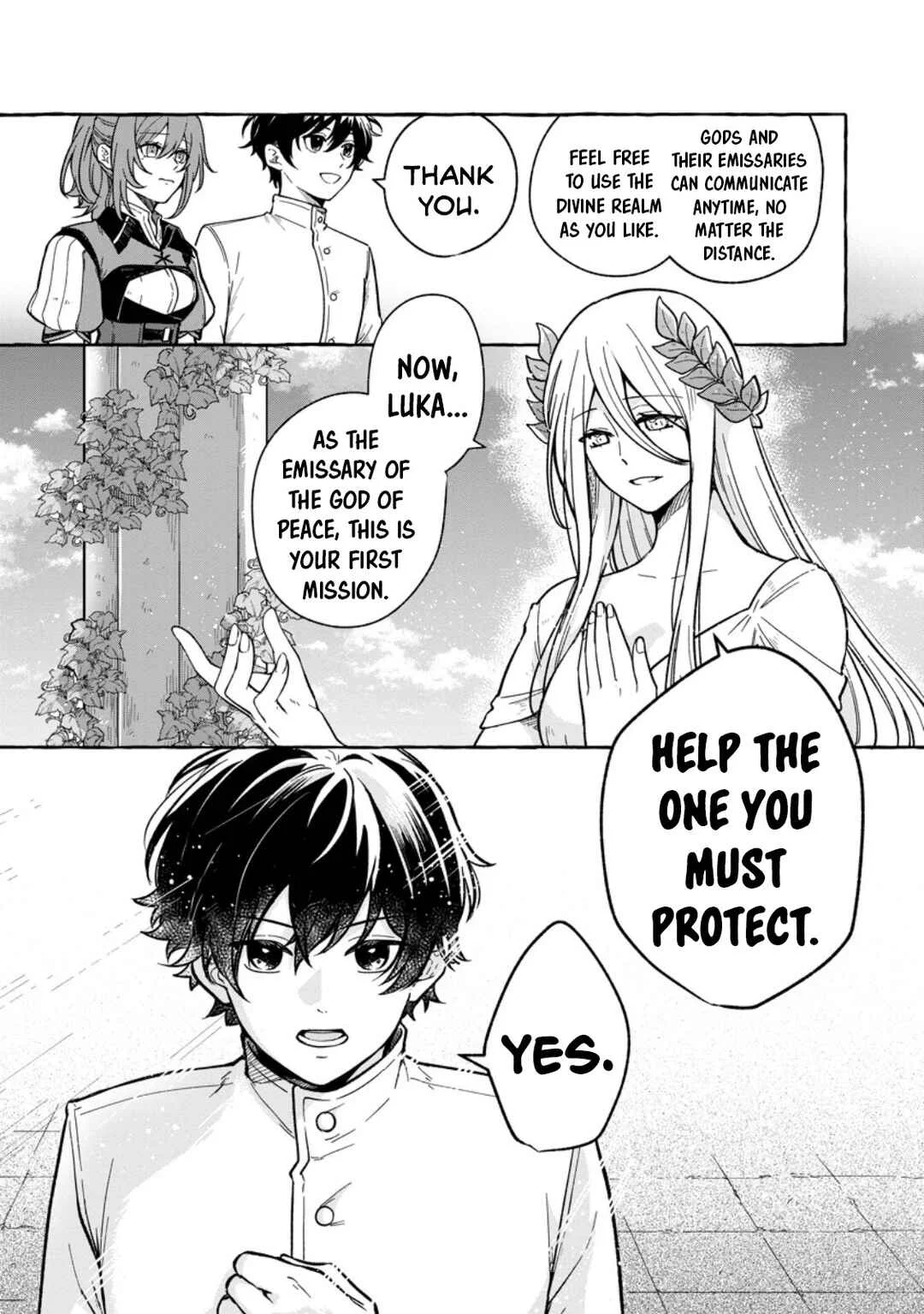 Megami no Daikousha to Natta Shounen, Banjou no Ou to Naru Chapter 2.1 - Page 7