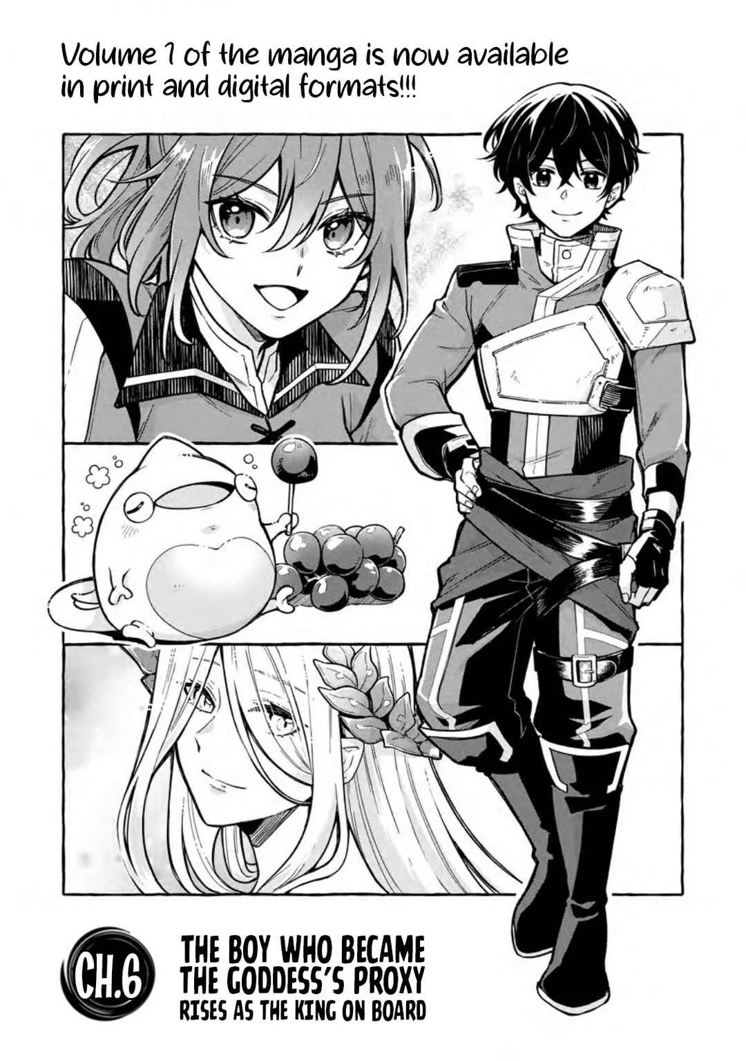 Megami no Daikousha to Natta Shounen, Banjou no Ou to Naru Chapter 6 - Page 1