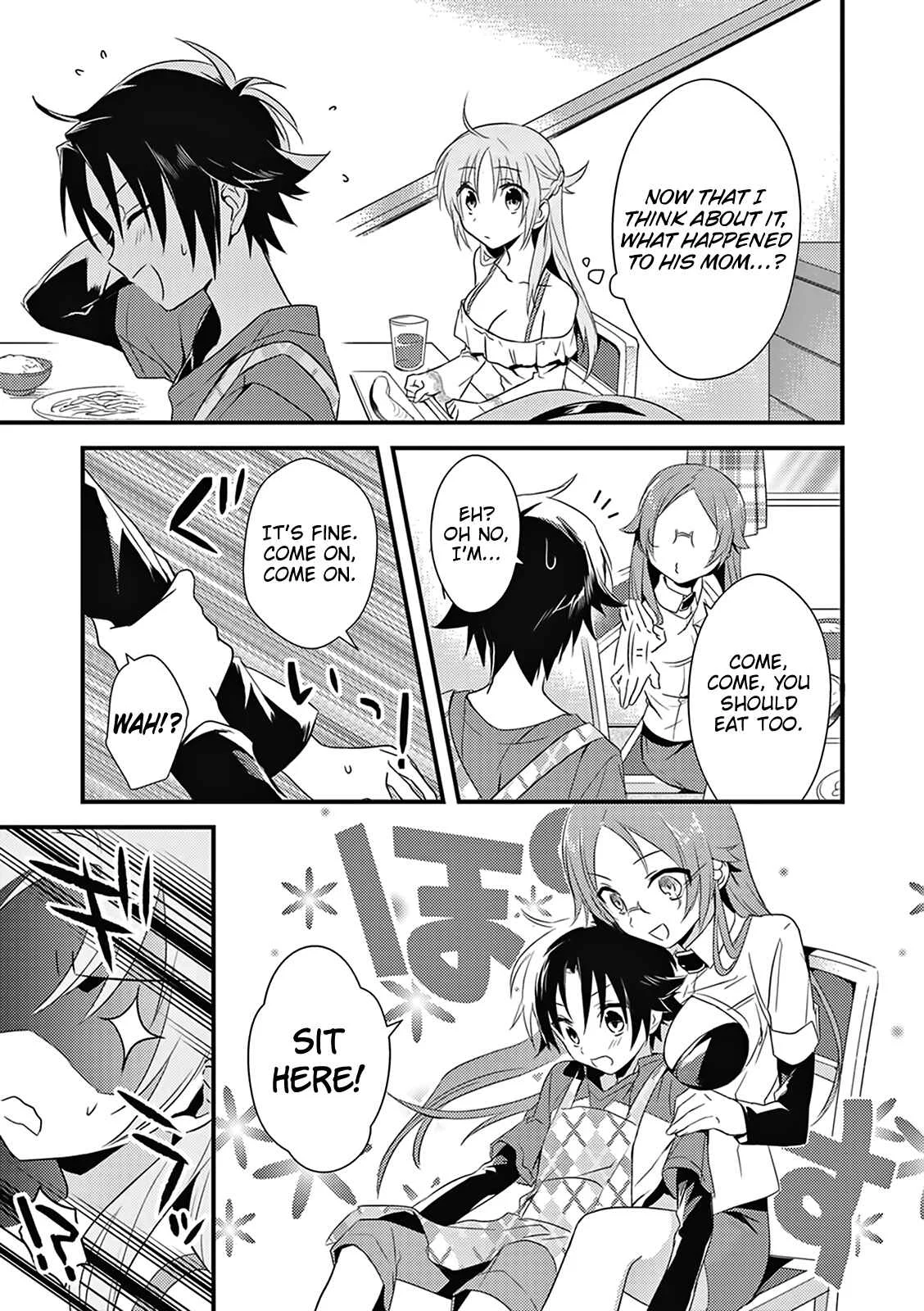 Megami-ryou no Ryoubo-kun Chapter 4 - Page 36
