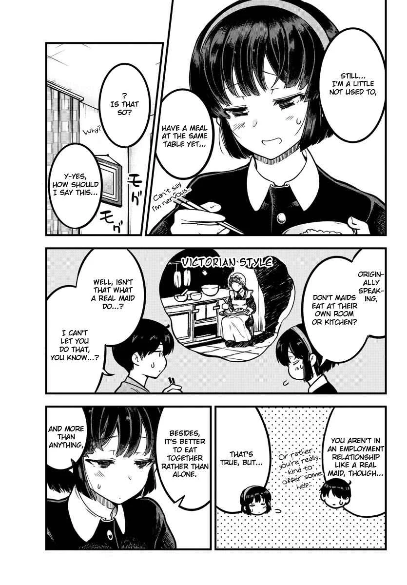 Meika-san wa Oshikorosenai Chapter 2: Meika-san and Dinner - Page 7