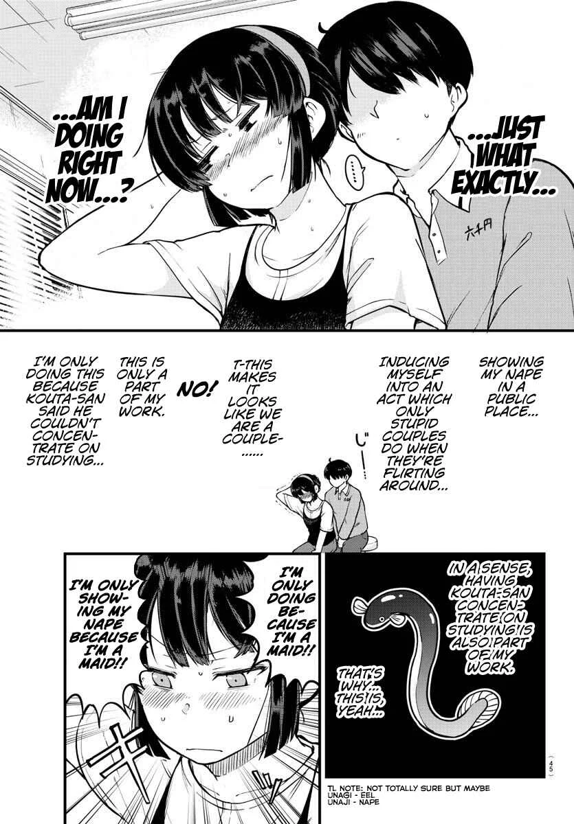 Meika-san wa Oshikorosenai Chapter 4: Meika-san and studying - Page 7