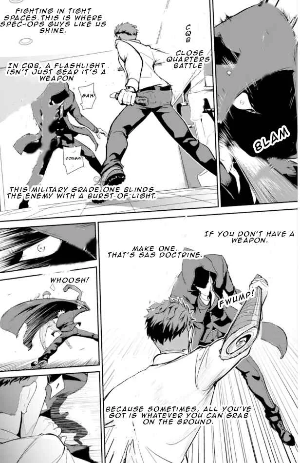 Meikyuu Kingdom: Tokushu Butai SAS no Ossan no Isekai Dungeon Survival Manual! Chapter 1.1: Labyrinth - Page 10