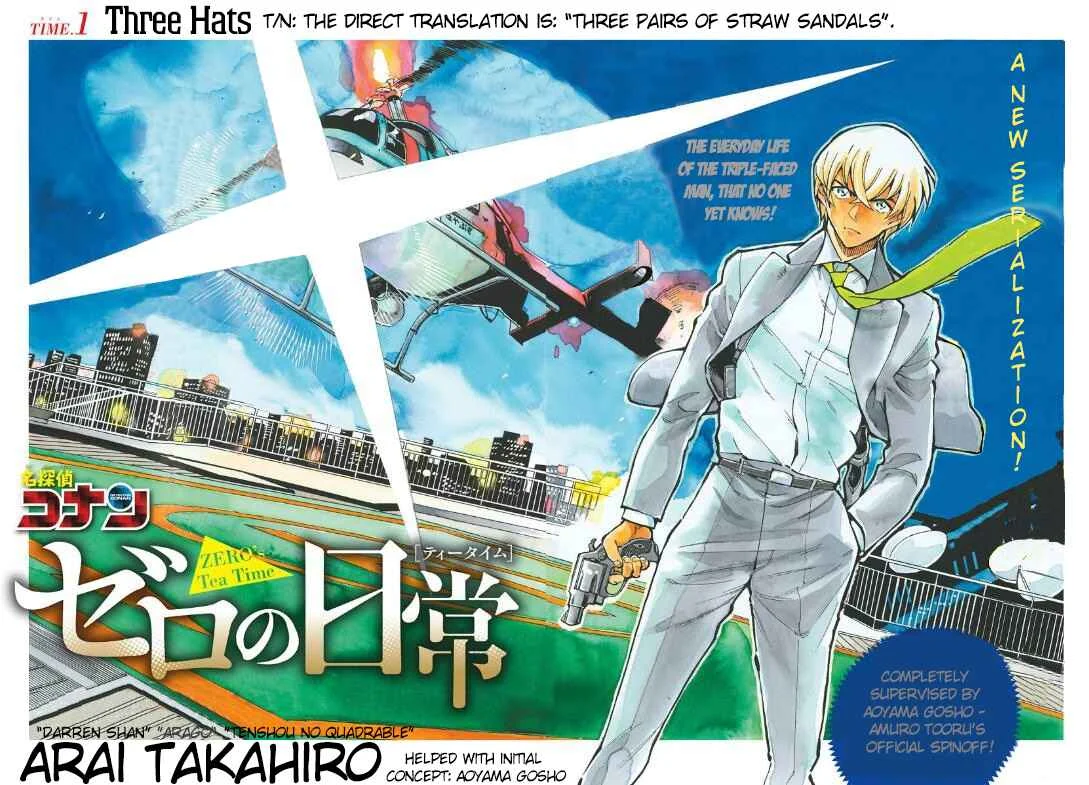 Meitantei Conan: Zero no Tea Time Chapter 1: Three Hats - Page 2