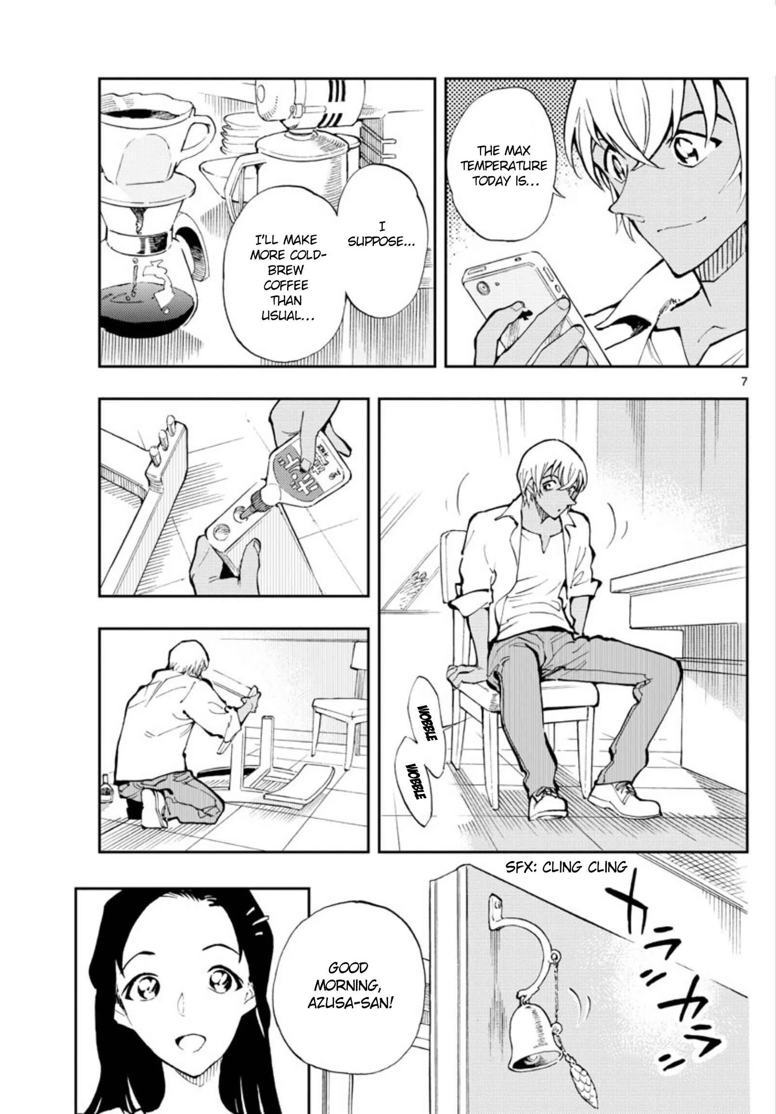 Meitantei Conan: Zero no Tea Time Chapter 1: Three Hats - Page 6