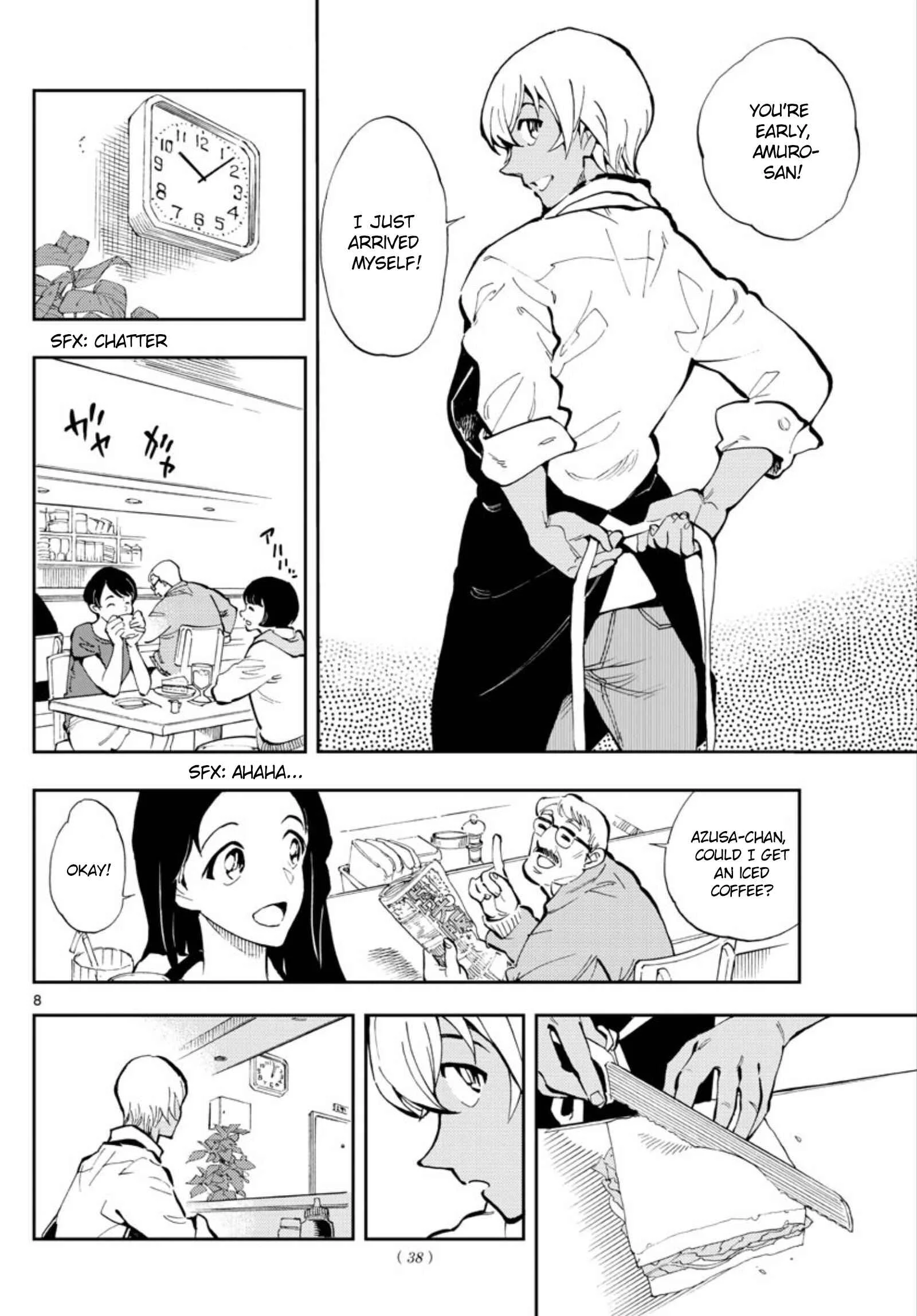 Meitantei Conan: Zero no Tea Time Chapter 1: Three Hats - Page 7