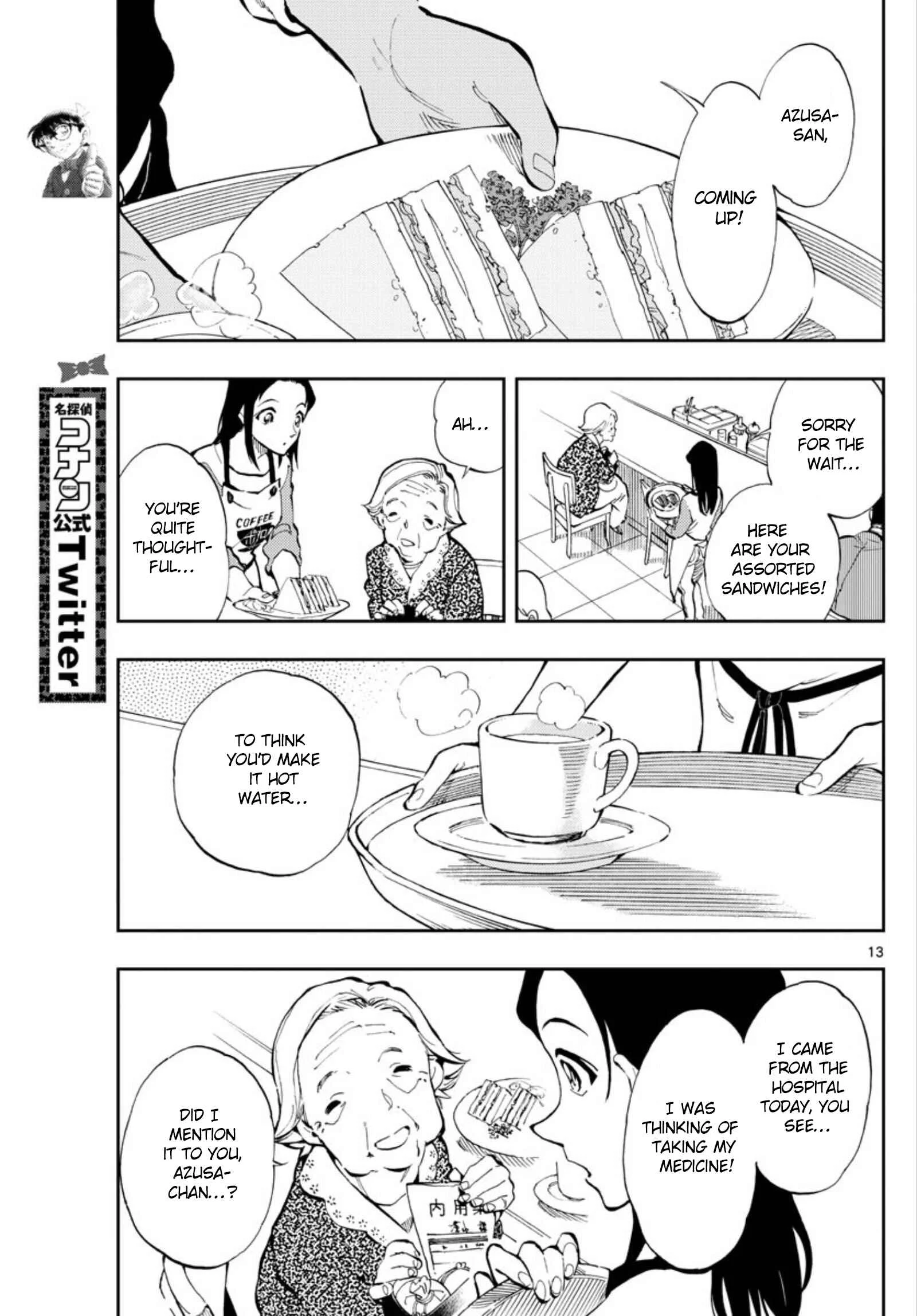 Meitantei Conan: Zero no Tea Time Chapter 1: Three Hats - Page 12