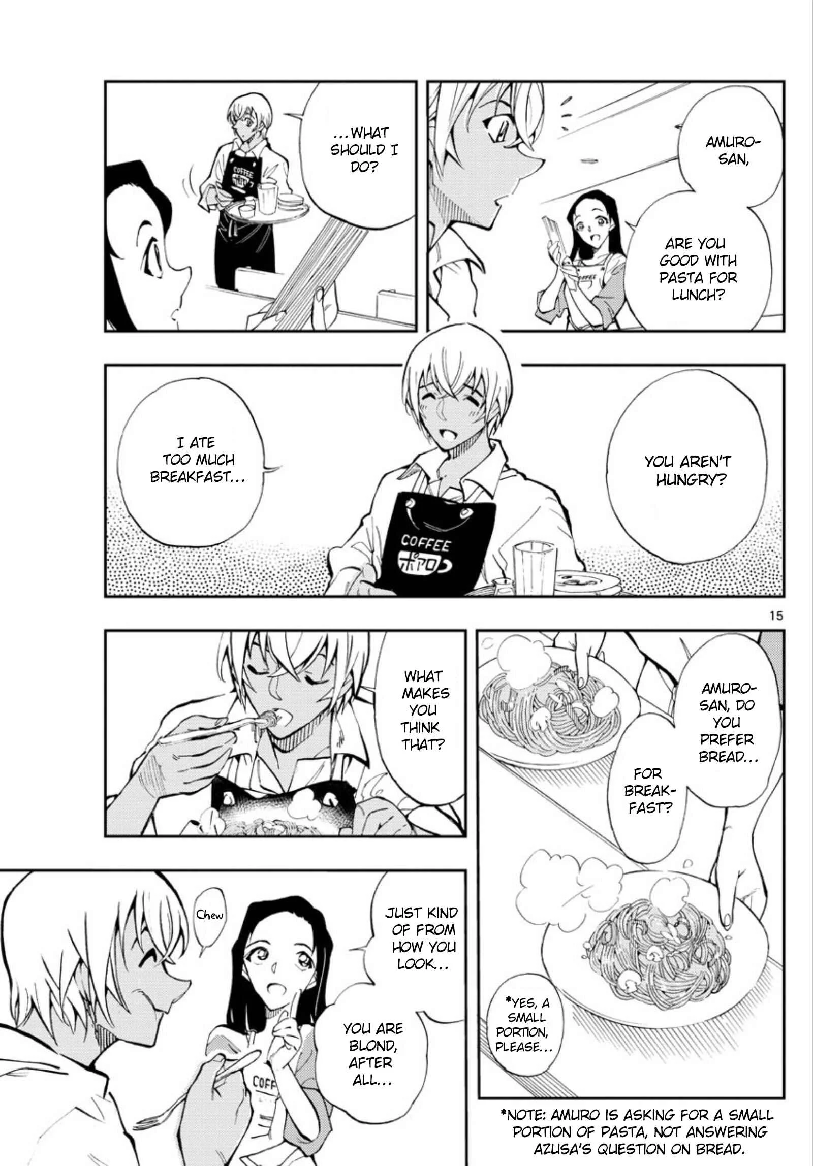 Meitantei Conan: Zero no Tea Time Chapter 1: Three Hats - Page 14