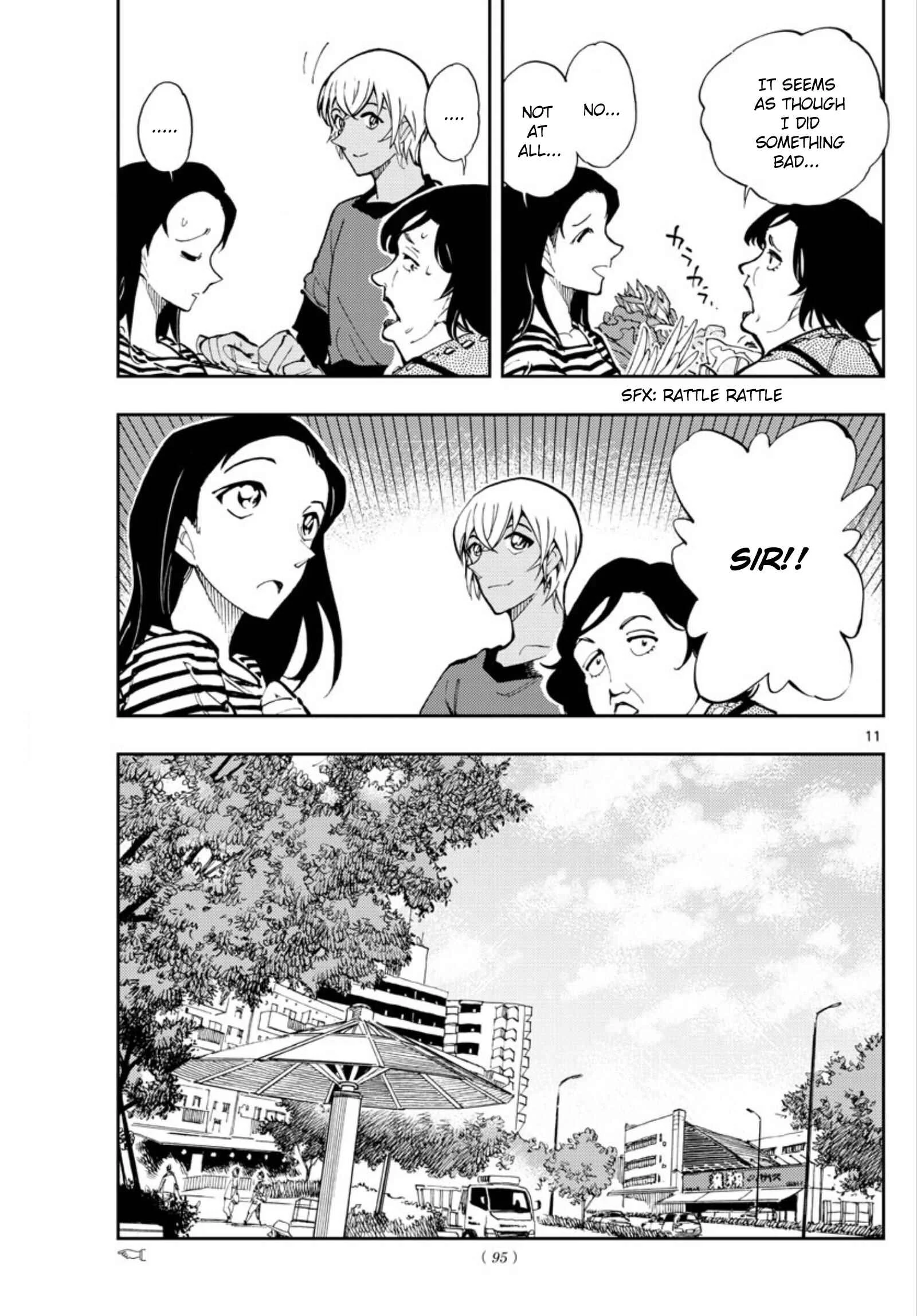 Meitantei Conan: Zero no Tea Time Chapter 4: Exclusive Karasumi Pasta - Page 11
