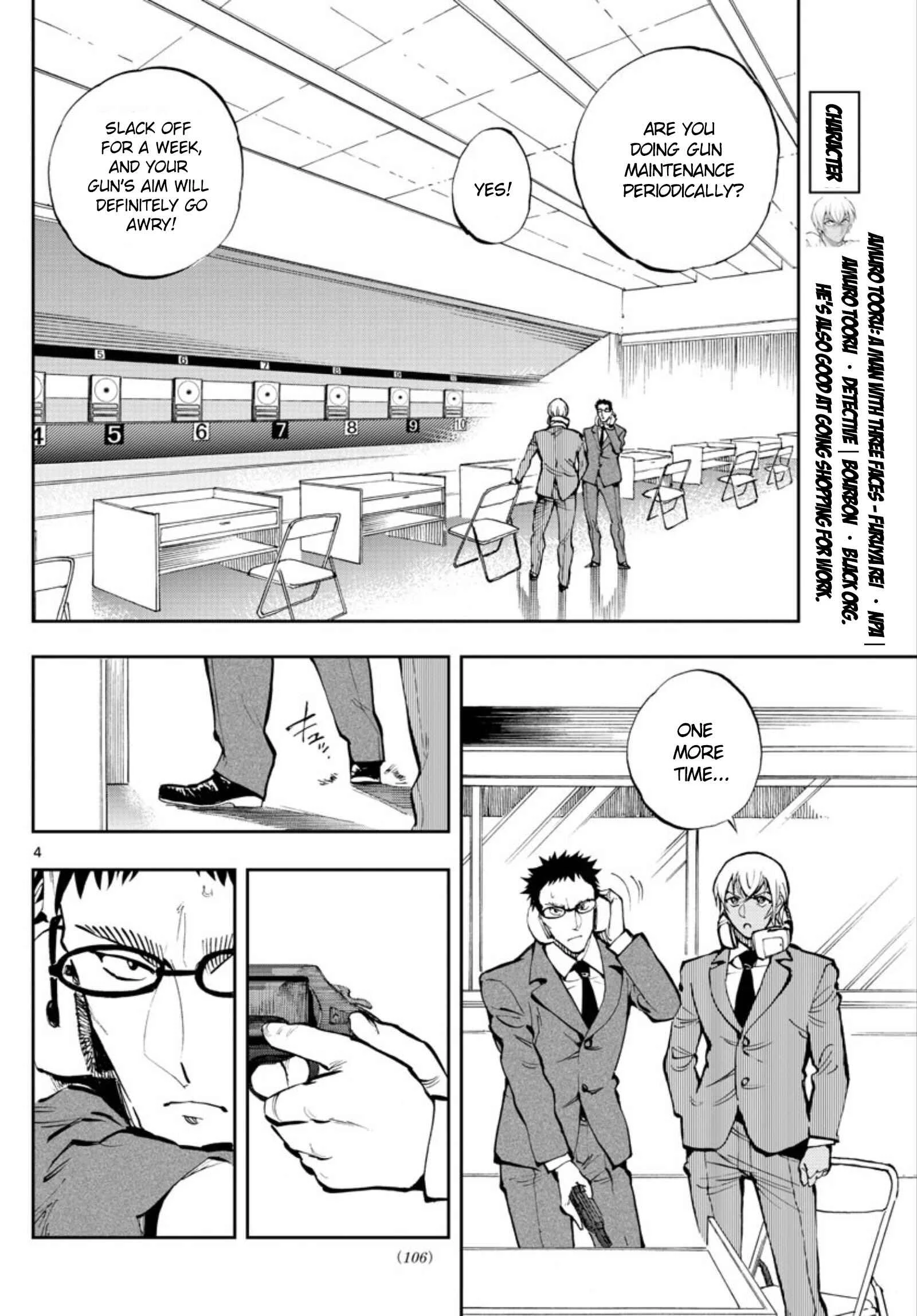 Meitantei Conan: Zero no Tea Time Chapter 5: You as well... - Page 4