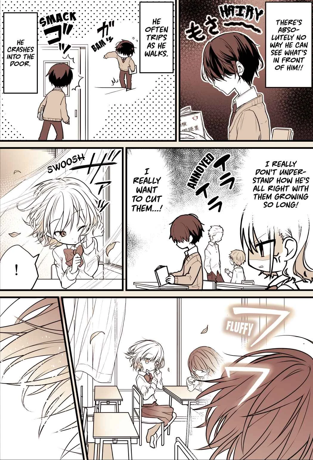 Mekakure Danshi ga Ki ni Naru Manga Chapter 1 - Page 2