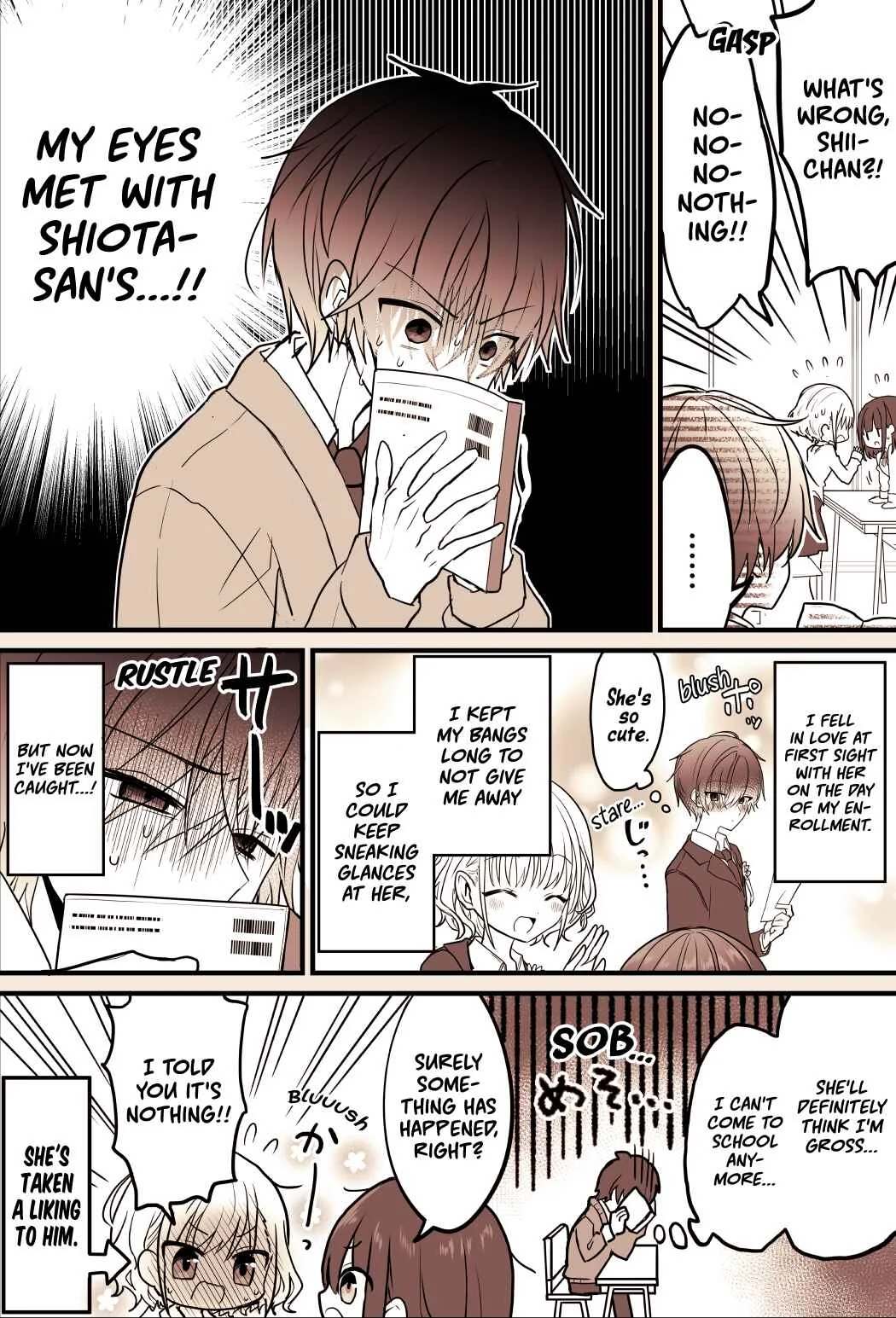 Mekakure Danshi ga Ki ni Naru Manga Chapter 1 - Page 4