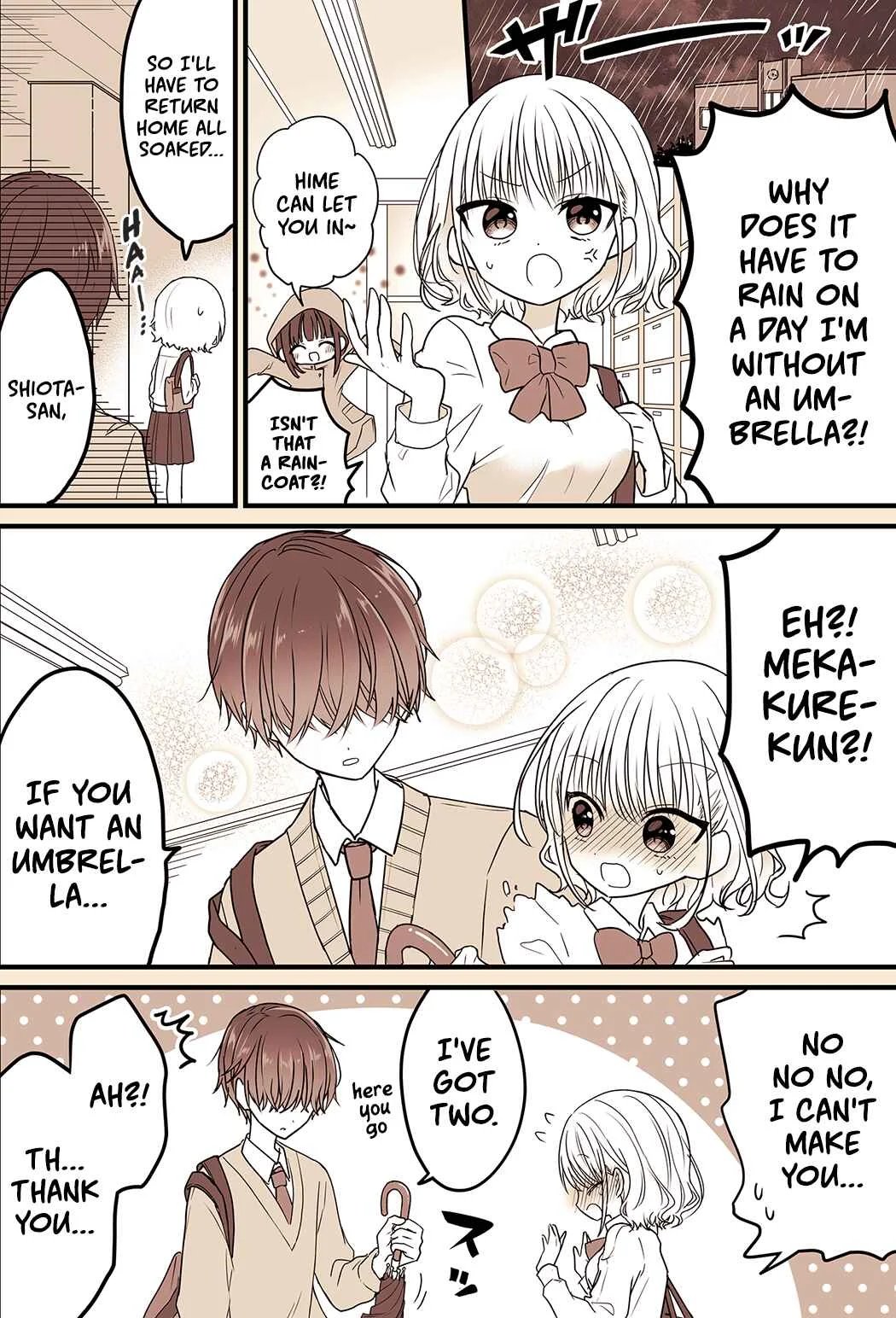 Mekakure Danshi ga Ki ni Naru Manga Chapter 3 - Page 2