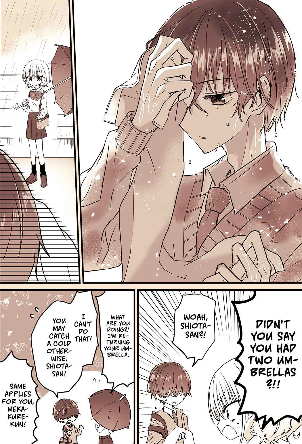 Mekakure Danshi ga Ki ni Naru Manga Chapter 3 - Page 4