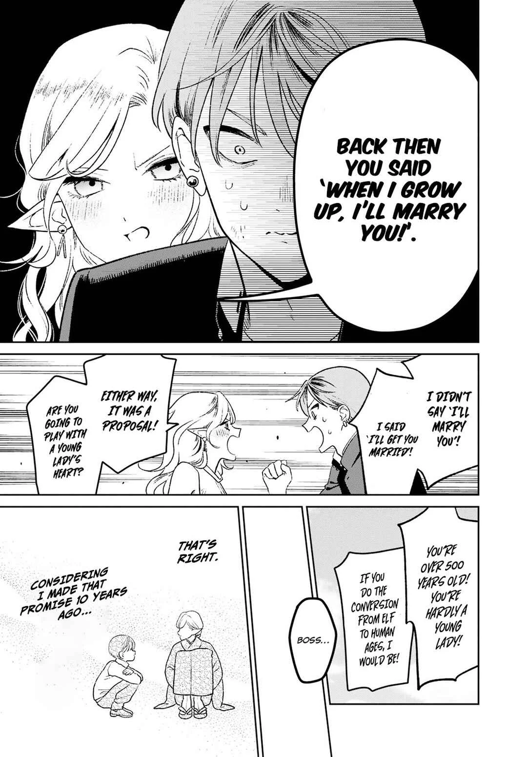 Miboujin Elf no Kanamori-san Chapter 1: The age Difference of 500 Years - Page 9