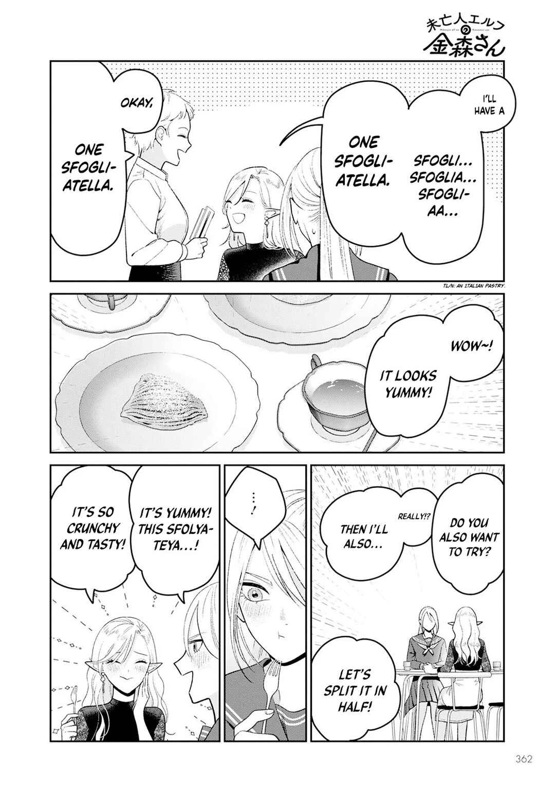 Miboujin Elf no Kanamori-san Chapter 5: My First Friend - Page 19