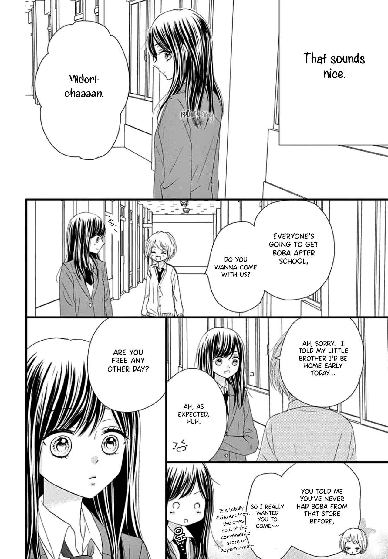 Midori no Tomarigi Chapter 1 - Page 21