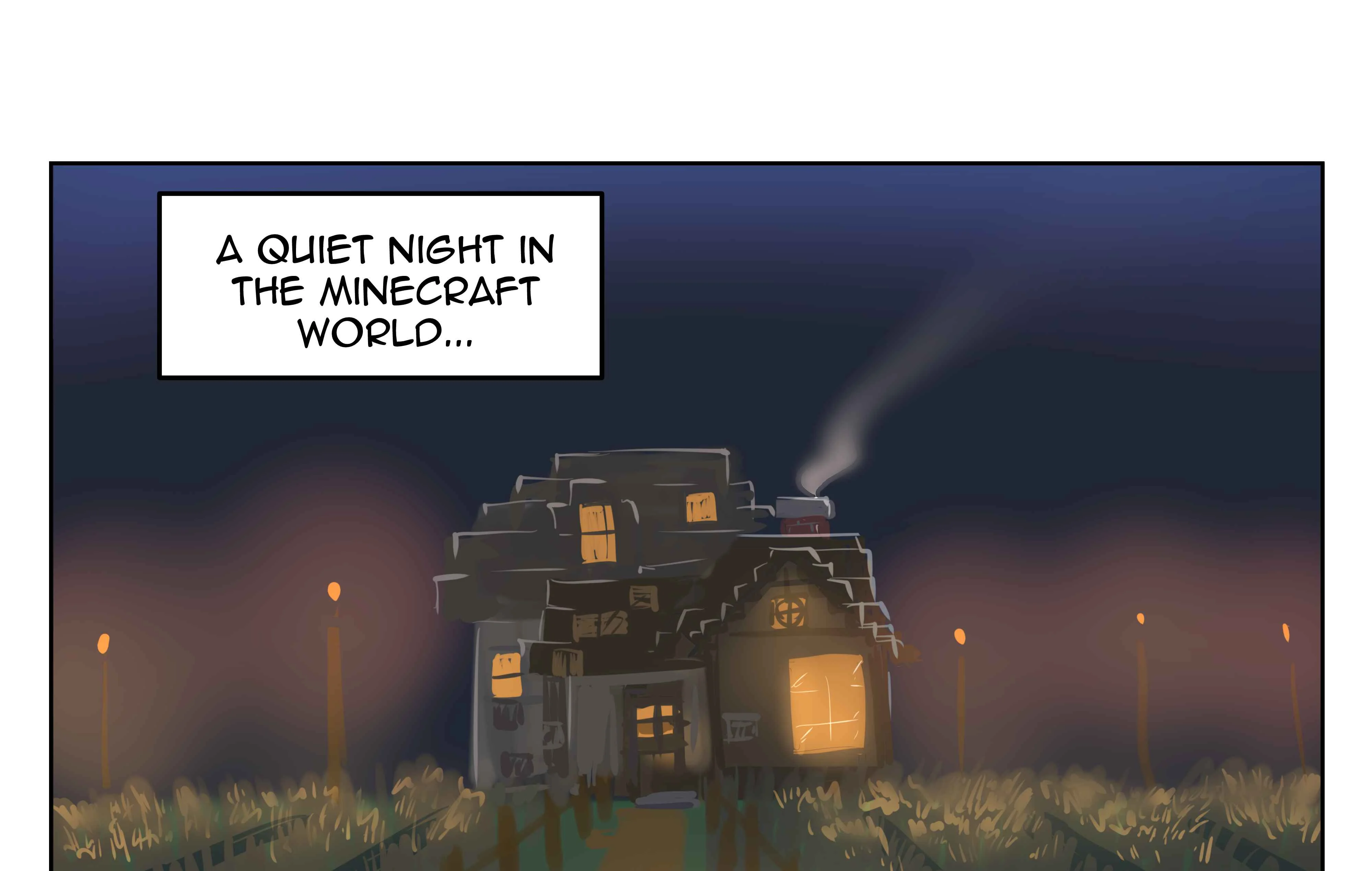 Minecraft: Anime Edition Chapter 2: Skeleton Archer Girl! - Page 1
