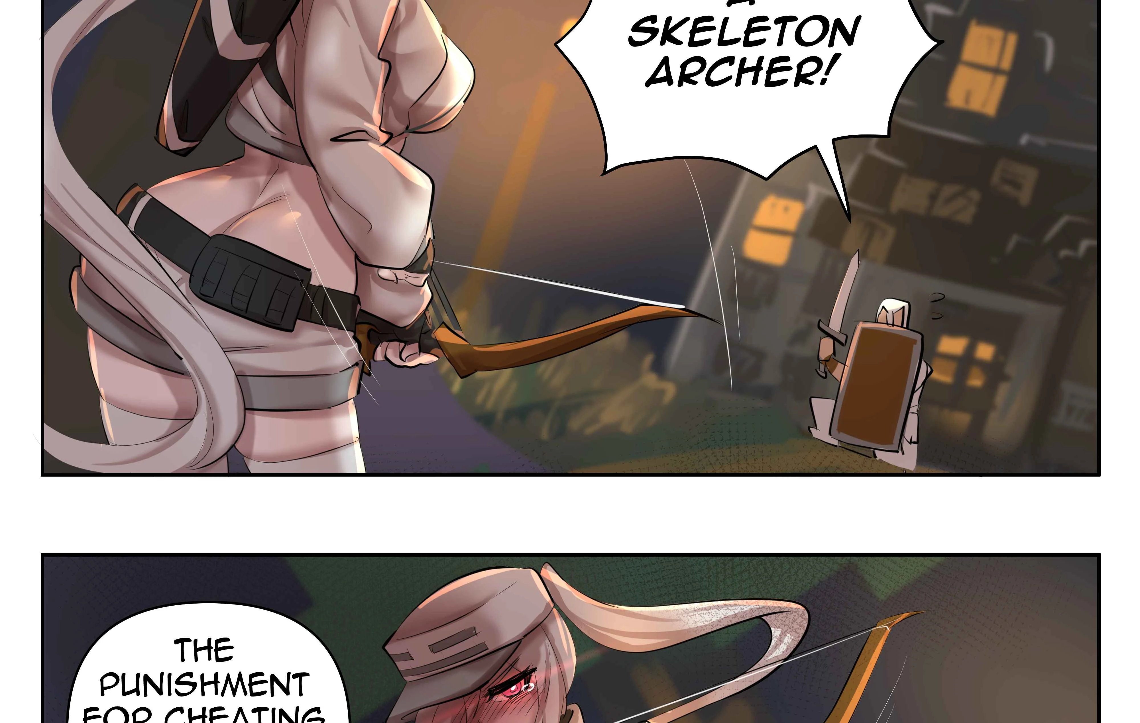 Minecraft: Anime Edition Chapter 2: Skeleton Archer Girl! - Page 10