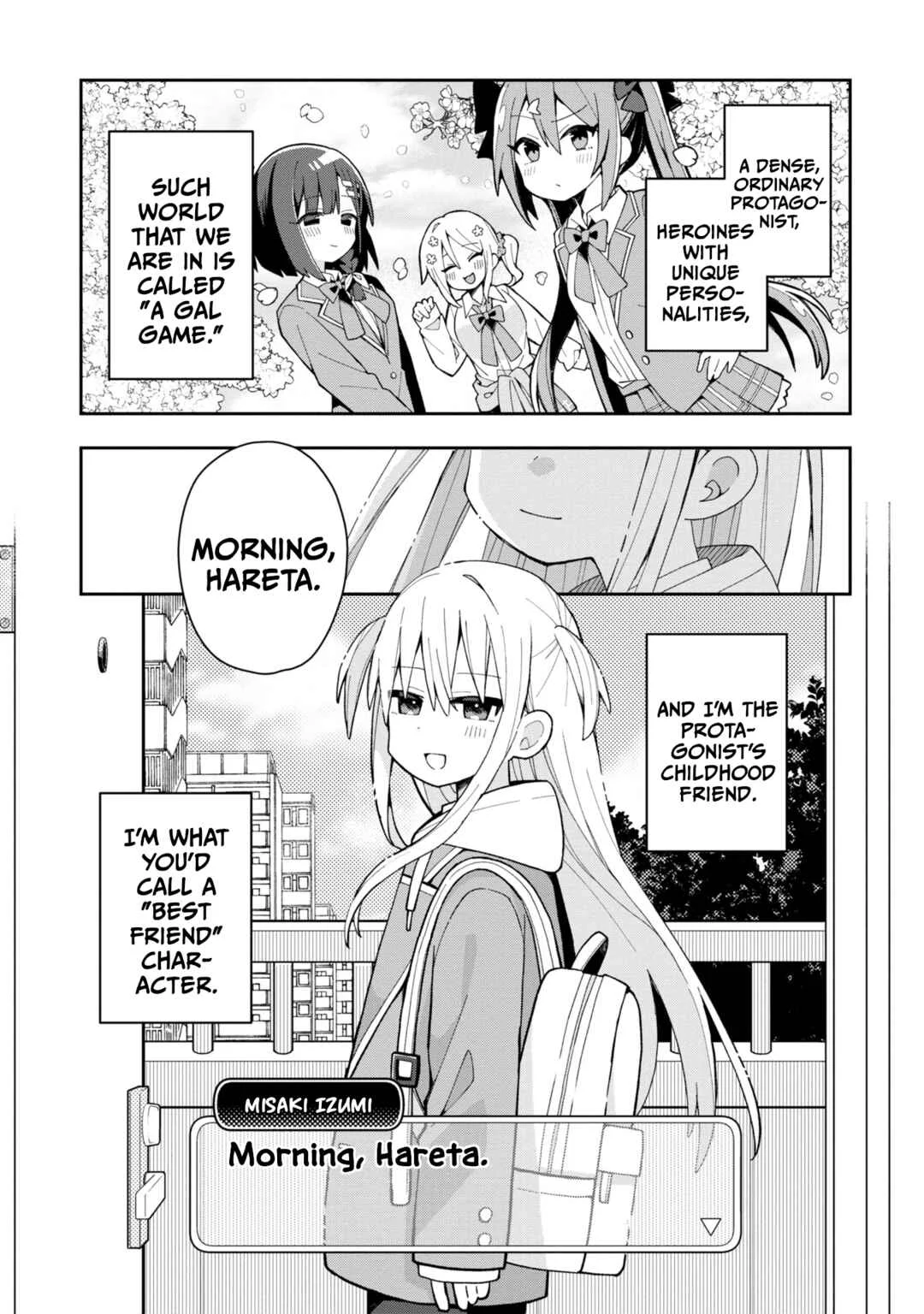 Misaki-kun wa Kouryaku Chara Janai Chapter 1: This World Is Not Bugged - Page 2