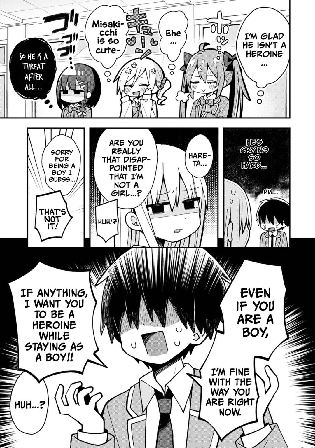 Misaki-kun wa Kouryaku Chara Janai Chapter 2: Being a Best Friend Character Isn't Easy - Page 13