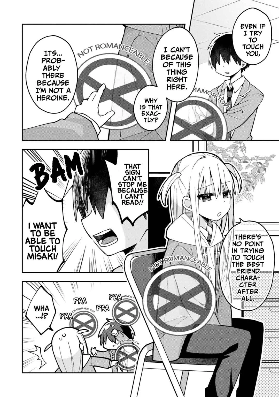 Misaki-kun wa Kouryaku Chara Janai Chapter 4: The Ordinary Protagonist Cannot Be Trained - Page 2