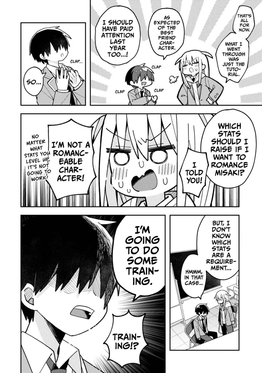 Misaki-kun wa Kouryaku Chara Janai Chapter 4: The Ordinary Protagonist Cannot Be Trained - Page 6