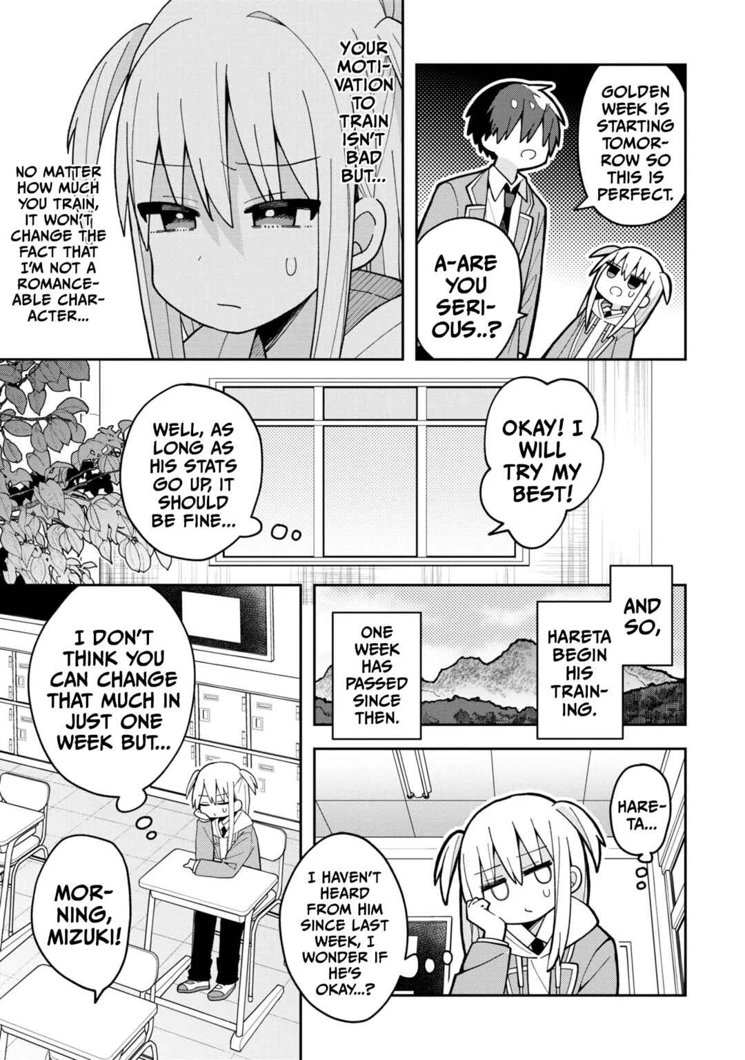 Misaki-kun wa Kouryaku Chara Janai Chapter 4: The Ordinary Protagonist Cannot Be Trained - Page 7